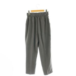 MACHATT タックテーパードパンツ スラックス L グレー /AT OS