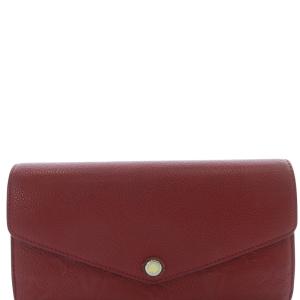 LOUIS VUITTON モノグラム アンプラント ポルトフォイユ サラ 長財布 レッド M61181