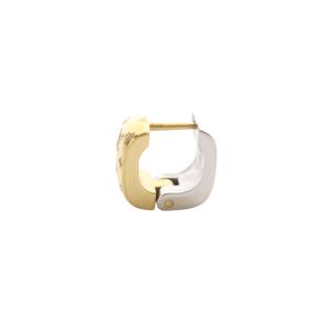 LOUIS VUITTON ナノグラム ブックル ドレイユ 片耳 ピアス M00397