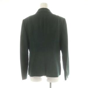 PAUL SMITH スーツ セットアップ ウール ピークドラペル シングル2B テーラードジャケット スラックス パンツ 42 40 緑