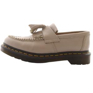 Dr.Martens ADRIAN タッセル ローファー レザー UK5 24cm グレージュ 31245348 /SR19