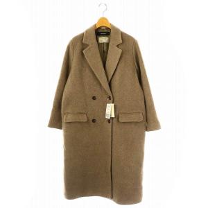 24AW MANTECO WOOLTEN チェスターコート 38 モカ