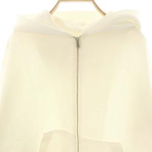 Diagram GRACE CONTINENTAL 24AW ダンボールニットフーディー パーカー ジップアップ 36 ホワイト /HK OS