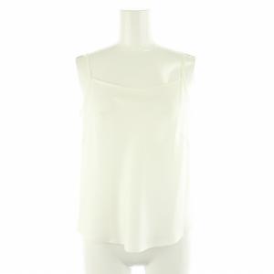 GRACE CONTINENTAL 24AW チンツボウタイノースリーブブラウス 36 ホワイト /DF OS