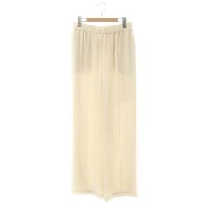 25SS トリアセワイドイージーパンツ ワイド 38 オフホワイト /HK OS