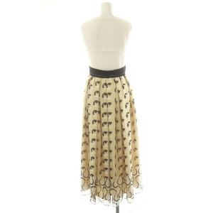 Diagram GRACE CONTINENTAL 24SS マリンニットワンピース ロング ノースリーブ 36 ホワイト ベージュ