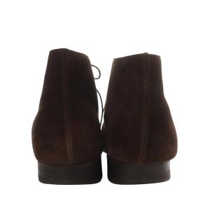 Crockett & Jones TETBURY チャッカブーツ スエード 7.5E ダークブラウン /YO14 SH