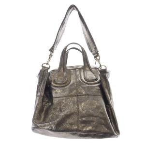 ジバンシィ nightingale ナイチンゲール ハンドバッグ 2way ショルダーバッグ レザー ゴールド色