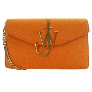 チェーン ロゴ バッグ ショルダーバッグ オレンジ /SR19