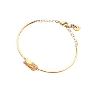 SWAROVSKI ダンシングストーン ブレスレット ピンクゴールド色 /SR3