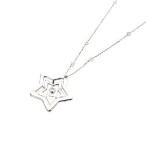 SWAROVSKI 星モチーフ ネックレス ペンダント シルバー色 /SR8
