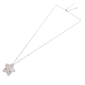SWAROVSKI 星モチーフ ネックレス ペンダント シルバー色 /SR8