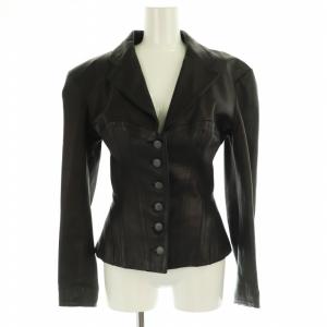 レザージャケット 38 ブラック