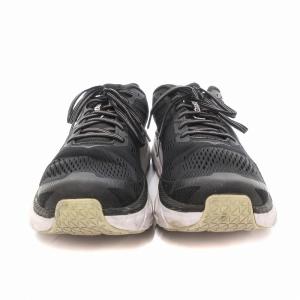 HOKA ONE ONE CLIFTON 6 ダッドスニーカー シューズ ロゴ 27cm 黒 ブラック /JS