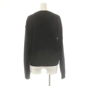 VALENTINO アップリケ セーター ビジュー L ブラック 3B0KC51J8B3