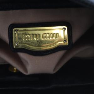 miumiu トートバッグ 2way ブラック