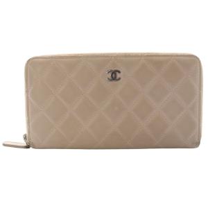 CHANEL - 正規品 シャネル レザー 折り財布 Wホック ココマーク