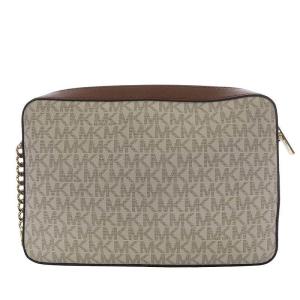 MICHAEL KORS JET SET LG EW CROSSBODY ショルダーバッグ ワンショルダー 斜め掛け PVC ホワイト