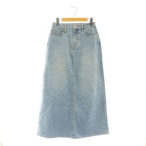 23SS CLASSIC ST DENIM MAXI ST SKIRT J スカート フレア デニム マキシ
