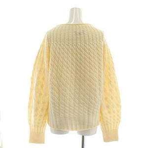 Theory LANA CASH 2 SCULPTED T NK ニット セーター 長袖 M アイボリー