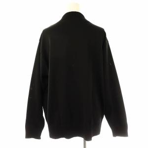 SLOBE IENA Stadium knit blouson ブルゾン ジャケット ニット ブラック /DF OS