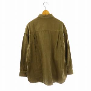 Deuxieme Classe badass シャツ F カーキ /MI OS