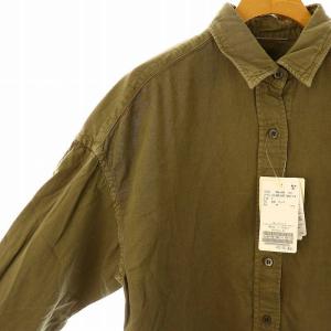 Deuxieme Classe badass シャツ F カーキ /MI OS