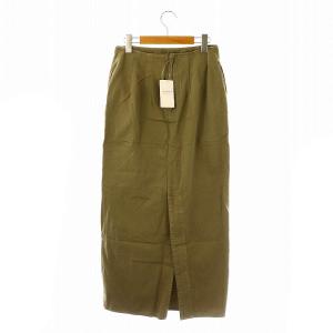 Deuxieme Classe badass スカート タイト 38 カーキ /MI OS