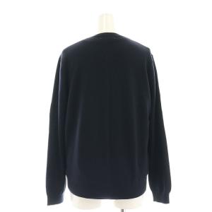 J.PRESS 23AW 洗える アーガイルツイン ニット アンサンブル カーディガン クルーネック M 紺 ネイビー