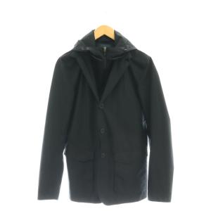 GORE-TEX / PACLITE SHELLフーディジャケット 46 ブラック