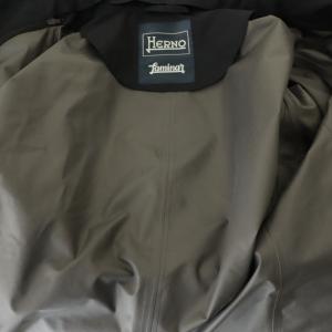 HERNO GORE-TEX / PACLITE SHELLフーディジャケット 46 ブラック