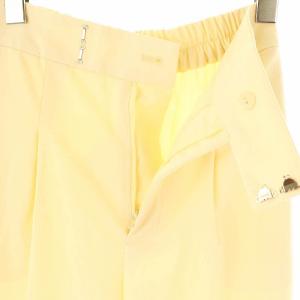 Chesty チューリップパンツ テーパード ジッパーフライ 0 アイボリー オフホワイト /DO OS