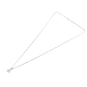 SWAROVSKI Solitaire ネックレス ペンダント シルバー色 /SR