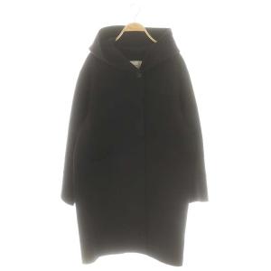 スーパー160ダブルフェイス フードコート ウール 40 濃紺 /MI OS