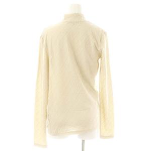 DOUBLE STANDARD CLOTHING エッセンシャル Essential ロゴカットソー 長袖 38 ライトベージュ /DO OS