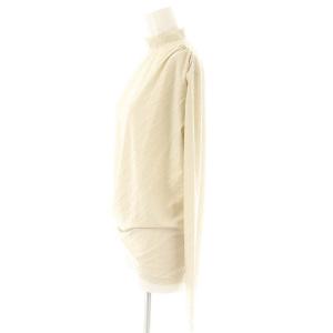DOUBLE STANDARD CLOTHING エッセンシャル Essential ロゴカットソー 長袖 38 ライトベージュ /DO OS