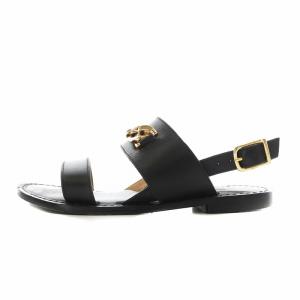 CORSO ROMA 9 GRACE CONTINENTAL グレースコンチネンタル取扱 チェーンサンダル ストラップ レザー 36