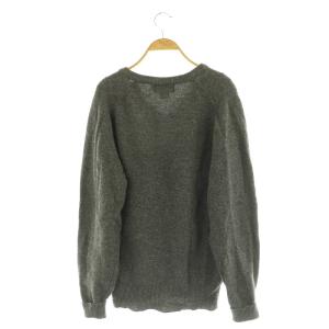 POLO RALPH LAUREN ウールVネックセーター ニット 長袖 M グレー /MY OS