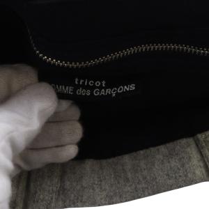 Tao ハンドバッグ フリル ウール ナイロン グレー TT-K202 /YO20