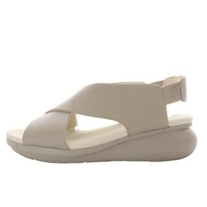 CAMPER バルーン BALLOON サンダル プラットフォーム レザー 35 グレー /YO15