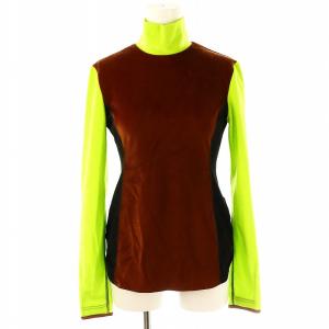 MM22FW-JS058 Velour Jersey High Neck Top プルオーバー カットソー