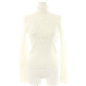 Apuweiser-riche セットアップ 上下 チェックフロッキーニット カットソー フレアスカート F 白 グレー /MI OS