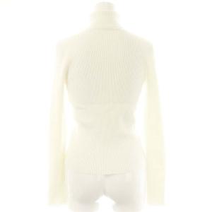 Apuweiser-riche セットアップ 上下 チェックフロッキーニット カットソー フレアスカート F 白 グレー /MI OS