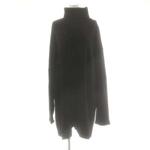 HR-T73-981 ロングニット 3 ブラック