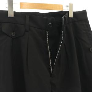 S’YTE ヨウジヤマモト UV-P07-101Tuck Pants ワイドテーパードパンツ 3 黒 /MI OS
