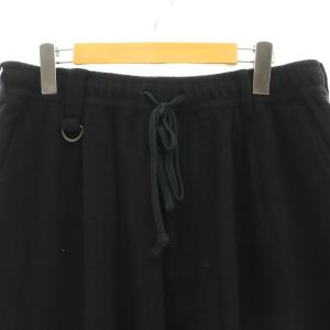 S’YTE ヨウジヤマモト UU-P19-107ウールブレンド サルエルパンツ ワイド 3 黒 /MI OS AD