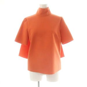 カットソー カットオフ ショートスリーブ 五分袖 38 オレンジ /DO OS