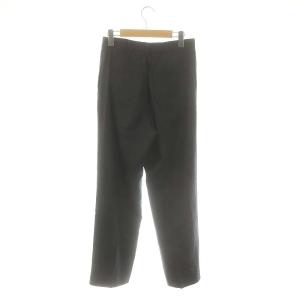 Spick&Span 24AW ファインウールストレッチパンツ ジッパーフライ 38 ダークグレー /DO OS