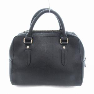 FURLA Elena ハンドバッグ 本革 レザー 黒 ブラック /UO