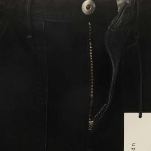 upper hights 18B206302JTB 24SS THE COLIN デニムパンツ ジーンズ ワイド ストレート 23 黒